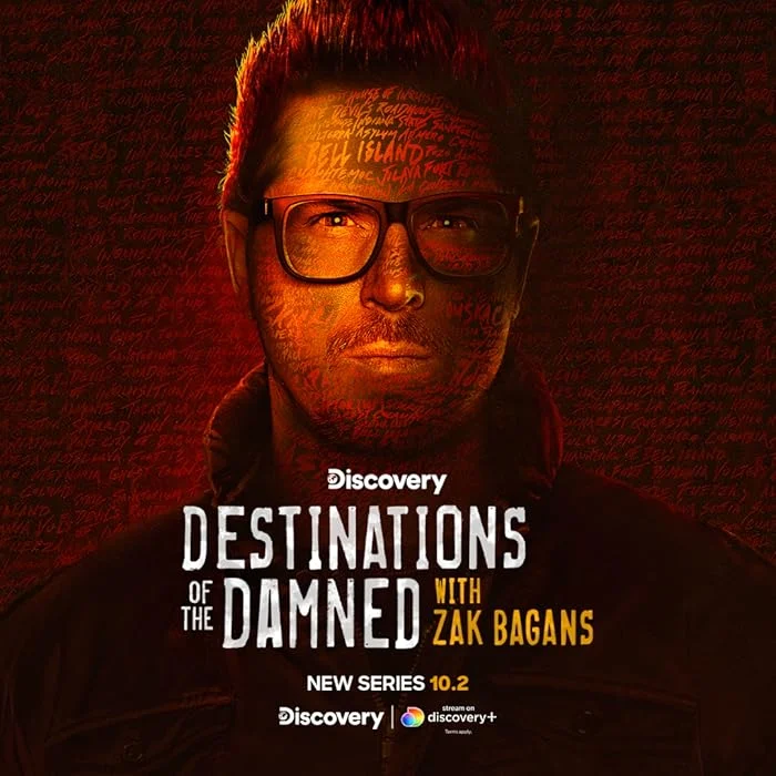 مسلسل Destinations of the Damned with Zak Bagans مترجم