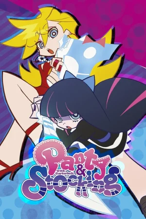 انمي New Panty & Stocking with Garterbelt مترجم