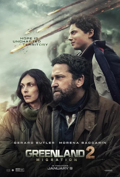 فيلم Greenland 2: Migration 2026 مترجم اون لاين