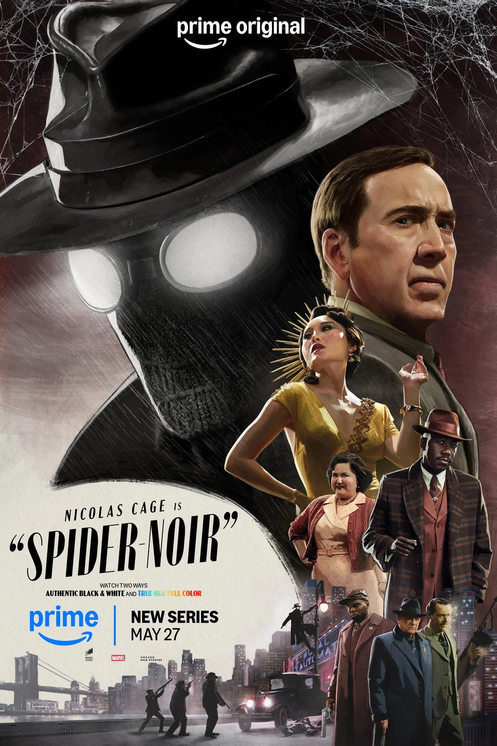 مسلسل Spider-Noir COLOUR مترجم
